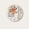 BcofoA Wall Clock Chinese Style Ancient Rhyme Fashion Art Silent Wall Clock Home Living Room Dining Room Decoration Clock Wall Hanging Ethnic Style Clock, Ultra-Quiet.(Style 7,12in/30.5cm) view 2
