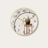 BcofoA Wall Clock Chinese Style Ancient Rhyme Fashion Art Silent Wall Clock Home Living Room Dining Room Decoration Clock Wall Hanging Ethnic Style Clock, Ultra-Quiet.(Style 3,10in/25.5cm) view 2