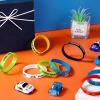 Skylety 24 Pack Race Car Party Favors Race Car Silicone Bracelets Racing Checkered Flag Wristbands Racing Flag Rubber Bracelets Birthday Party Decorations for Sports Events Fitness Dirt Bike Task view 4
