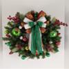 Festive Ornaments Christmas Wreath view 1