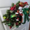 Festive Ornaments Christmas Wreath view 3