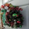 Festive Ornaments Christmas Wreath view 4