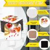48 Pieces Sublimation Magnet Blanks Personalized Square Refrigerator Magnet and Soft Magnetic Sticker for DIY Craft Microwave, Office, Door Decor, Souvenirs, Gifts (5 x 5 x 0.4 cm) view 3