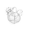 Art Eggs Storage Basket Chicken Egg Holder Fruit Basket Innovative Hen Shape Kitchen Storage Basket Organizer Rack Kitchen Decor view 1