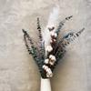 Cotton, Eucalyptus Bouquet, Bohemian Flower Arrangement, vase Home Decoration (Bouquet+Vase D) view 1