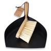 ENA Living Bamboo Dust Pan & Brush Set, Portable Dustpan & Brush, Perfect For Household Cleaning, Sturdy & Effective Dust Pan, Bamboo Sweeping Brush - Standard view 1