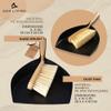 ENA Living Bamboo Dust Pan & Brush Set, Portable Dustpan & Brush, Perfect For Household Cleaning, Sturdy & Effective Dust Pan, Bamboo Sweeping Brush - Standard view 4