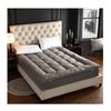 Mattress Topper Twin Pillow Top Mattress Cover Quilted Fitted Mattress Protector Single Cotton Top Cooling Mattress Pad Microfiber Fill for Single Bed(180x200cm) view 1
