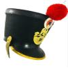 Generic Black Napoleonic Shako Helmet | Adult Unisex Historical Enthusiasts, Adults, Collectors, LARP Participants, Theater Performers view 4
