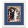 ArtToFrames 11x11 inch Off White Wash on Ash Picture Frame with 2 Inch Single Delft Blue Mat, SingleMat-0151-59504-475-11x11-885 view 2
