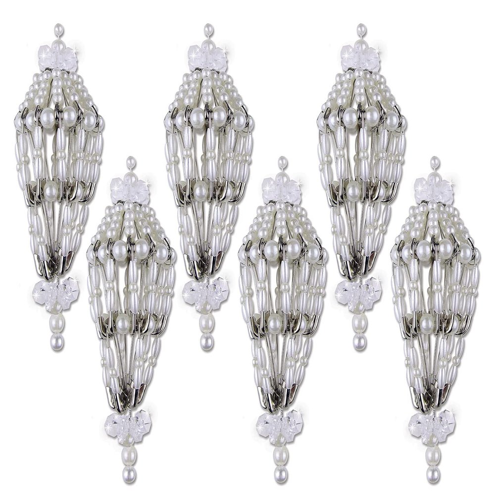 Pearl Lantern Beaded Ornaments Kit - Set/6