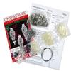 Pearl Lantern Beaded Ornaments Kit - Set/6 view 3
