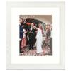 ArtToFrames 9x24 inch Off White Wash on Ash Picture Frame with 2 Inch Single Light Cream Mat, SingleMat-0151-59504-475-9x24-1403 view 2