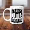 Straight Outta Mountain Brook Alabama (AL) Souvenir Coffee Mug. Funny, I Love City Gift For Men Women Birthday Mothers Day Fathers Day Christmas. 11 Ounces. view 3