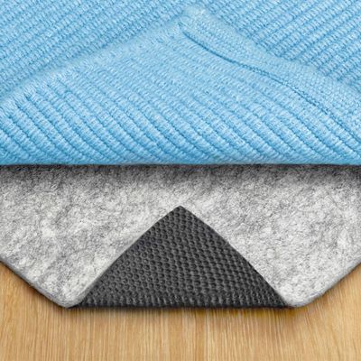 RUGPADUSA - Dual Surface - 6'x9' - 1/8" Thick - Felt + Rubber - Non-Slip Backing Rug Pad - Adds Low-Profile Comfort and Protection