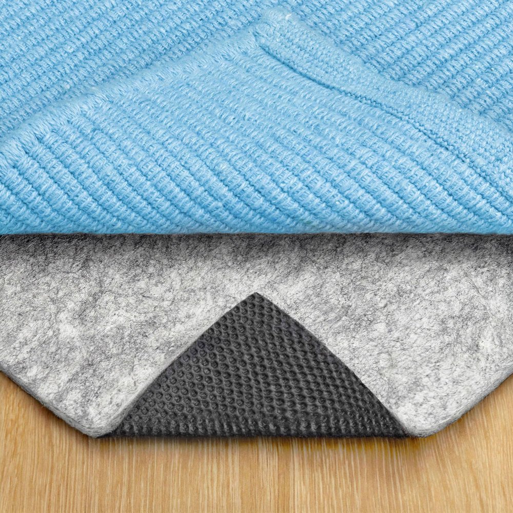 RUGPADUSA - Dual Surface - 6'x9' - 1/8" Thick - Felt + Rubber - Non-Slip Backing Rug Pad - Adds Low-Profile Comfort and Protection