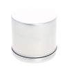 Heyiarbeit 1 Pack 8.4 oz Round Lip Balm Tin Cans - Aluminum Cosmetic Sample Containers with Screw Lid - Silver Metal Empty Tins Storage Travel Tin Jars view 3