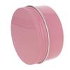 Heyiarbeit 3 Pack 2.7 oz Round Lip Balm Tin Cans - Aluminum Cosmetic Sample Containers with Screw Lid - Pink Metal Empty Tins Storage Travel Tin Jars view 3