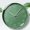 BcofoA Wall Clock,Silent Non-Ticking,Simple Wall Clock Home Living Room Decoration Quartz Clock Bedroom Silent Clock Watch,Decorative for Home/Living Room/Bedroom/Kitchen/Office.(Blue) view 1