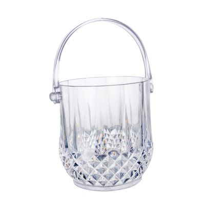 BESTOYARD Wine Cooler Portable Bathtub Clear Tub Clear Plastic Ice Bucket For Parties Chiller Or Classic Wine Bottle Chiller Portable Bath Clear Tub Portable Bathtub