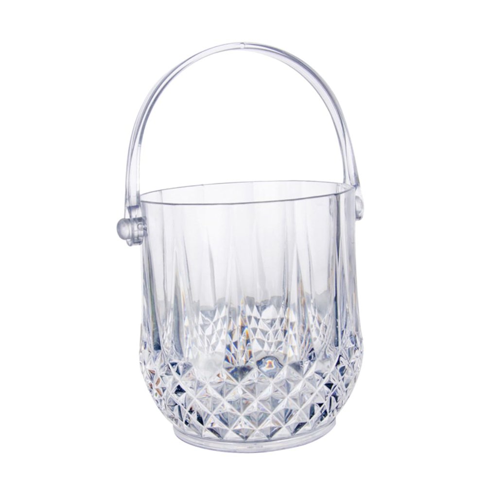 BESTOYARD Wine Cooler Portable Bathtub Clear Tub Clear Plastic Ice Bucket For Parties Chiller Or Classic Wine Bottle Chiller Portable Bath Clear Tub Portable Bathtub