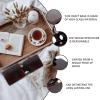Homoyoyo 1pc Antique Base Frame Holder Square Pot Plant Stands Carving Crafts Base Jade Display Stand Brackets for Shelves Show Rack Ebony Wooden Chinese Style view 4