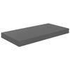 ZQQLVOO Floating Wall Shelves 2 pcs,Floating Shelves Wall Mounted,Wall Shelves,Storage Shelves,Floating Shelf,Brackets for Living Room, Bedroom, Kitchen, Bathroom, High Gloss Gray 19.7"x9.1"x1.5" MDF view 4