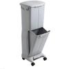 YUEYOULII Trash Bin Simple Kitchen Double-Layer Classification Large-Capacity Trash Can Household ABS Trash Storage Box with Lid Waste Paper Basket Bedroom Trash Can (Color : B) view 1