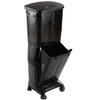 YUEYOULII Trash Bin Simple Kitchen Double-Layer Classification Large-Capacity Trash Can Household ABS Trash Storage Box with Lid Waste Paper Basket Bedroom Trash Can (Color : C) view 1