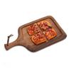 Baking Dish Steak Plate Western Food Serving Plate Multipurpose Tray Pizza Tray with Handle Tray for Pasta, Steak, Pizza Casserole Dish (Color : A) view 1