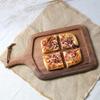 Baking Dish Steak Plate Western Food Serving Plate Multipurpose Tray Pizza Tray with Handle Tray for Pasta, Steak, Pizza Casserole Dish (Color : A) view 4