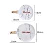 Baking Dish Ceramic Pie Pan Pizza Pan Egg Tart Pan Round Pie Pan Baking Pan Pizza Baking Pan Oven Baking Pan Casserole Dish (Size : Large) view 2