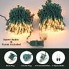 ODEETRONIC Christmas Lights, 21.63ft 100 Count Incandescent Clear Christmas Lights, UL Certified Outdoor Mini Clear Light Connectable, Green Wire Tree Light Indoor for Home Party Decor, Warm White view 4