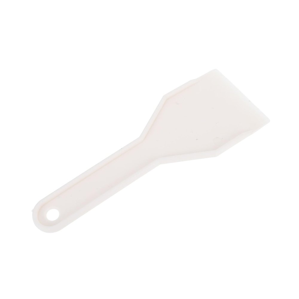 OSALADI Refrigerator Ice Scraper Plastic Deicing Shovel Handheld Freezer Defroster Flat Ice Removal Tool with Safe Round Handle for Kitchen Frost Removal 5.90X2.16In