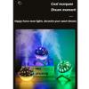 Grafken Cute Humidifier, Creative Colorful Atmosphere Night Light with Projection Function, Small Portable Home Office, Children's Car Air Atomizer (Color : C) view 3