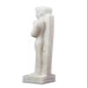 Ancient Egyptian statue of Khonsu the God of the moon marble stone made in Egypt. Khonsu (Ancient Egyptian: Hnsw; also transliterated Chonsu, Khensu,Khons,chons or Khonshu) view 4