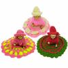 Golden drops Laddu Gopal Winter Dress Size 2 Dress for Krishna Idol Woolen Winter Cloth (Set of 3) with Laddu Gopal Blanket (Set of 2) view 4