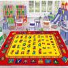 champion rugs Kids/Daycare/Classroom/Playroom Area Rug. ABCs Alphabet. Numbers. (A-Z and 1-9) Train. Educational. Fun. Non-Slip Gel Back (92 X 120) view 1