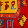 champion rugs Kids/Daycare/Classroom/Playroom Area Rug. ABCs Alphabet. Numbers. (A-Z and 1-9) Train. Educational. Fun. Non-Slip Gel Back (92 X 120) view 3