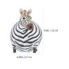 Wakauto 1pc Zebra Resin Animal Desktop Decoration Modern Minimalist Tabletop Ornament for Home Office and Living Room Decor view 4