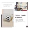 Cabilock Display Case for Football Basketball and Baseball Storage Box Thickened Design for Collectibles and Memorabilia view 4