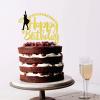 H*milton Cake Topper- American Musica lHappy Birthday Cake Topper,Children Music Party Decoration Kid's Birthday Party Decorations view 4