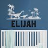 Dinosaur Name Wall Decals, Dinosaur Decals,Personalized Name Dinosaurs Wall Stickers,Nursery Kid's Dinosaur Wall Stickers For Boy'S Room view 4