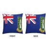 CUTEDWARF Flag of British Virgin Islands 18 * 18 Inch Square Pillowcase for Home Sofa Decoration (Pillow Core Not Included) view 3