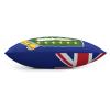CUTEDWARF Flag of British Virgin Islands 18 * 18 Inch Square Pillowcase for Home Sofa Decoration (Pillow Core Not Included) view 4