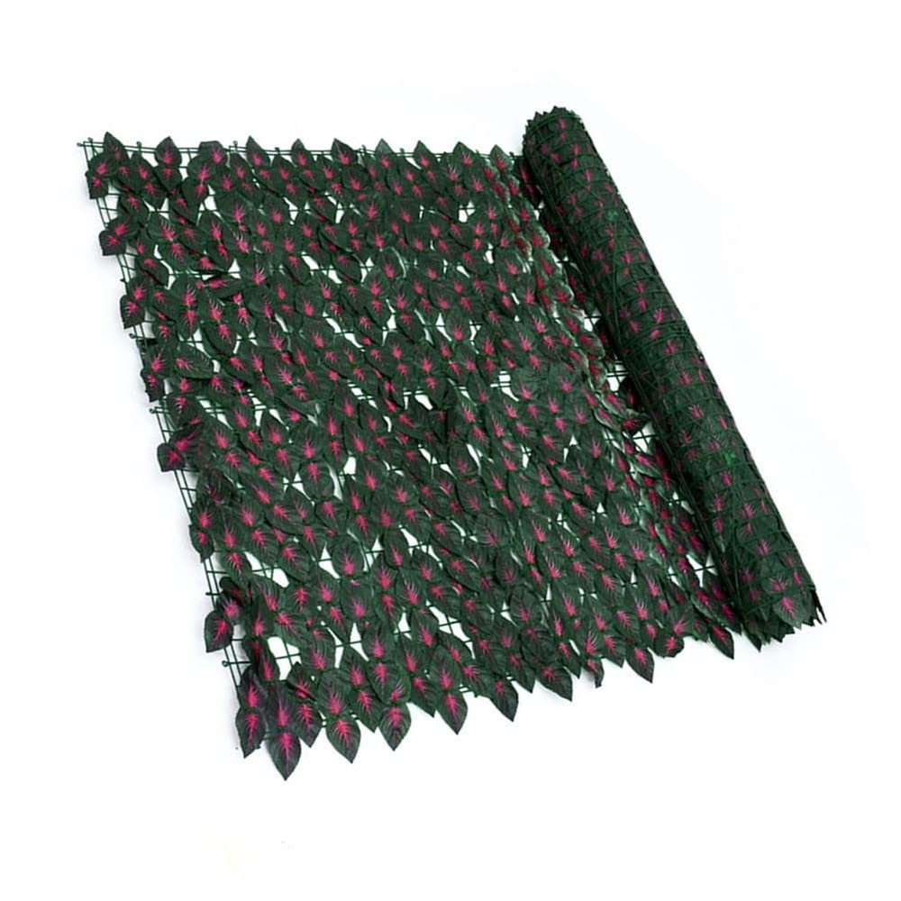 Artificial Ivy Privacy Fence Screen Artificial Hedges Fence Artificial Leaves Decorative Garden Balcony Outdoor Screen for Wedding Party Home Garden Kitchen Wall Office Outdoor Decor LSDRALOBBEB 1220(