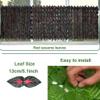 Artificial Ivy Privacy Fence Screen Artificial Hedges Fence Artificial Leaves Decorative Garden Balcony Outdoor Screen for Wedding Party Home Garden Kitchen Wall Office Outdoor Decor LSDRALOBBEB 1220( view 2