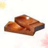 ASDUU Chopsticks Rest Wooden Chopsticks Spoon Fork Knife Holder Dinner Banquet Restaurant Tableware Rack 6 Pcs Chopstick Rest Decor Gift view 4