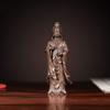 Buddha Statue Brass Buddha Statue Small Sculpture Amitabha Avalokitesvara Bodhisattva Zen Small Buddha Decor Mini Buddha 1.97 Inches Art Deco Gifts (Color : B) view 3