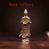 Buddha Statue Brass Buddha Statue Small Sculpture Amitabha Avalokitesvara Bodhisattva Zen Small Buddha Decor Mini Buddha 1.97 Inches Art Deco Gifts (Color : B) view 4